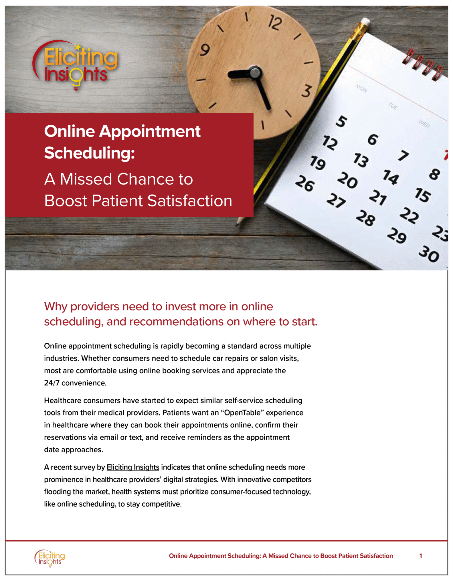 Eliciting Insights Online Scheduling Cover Eliciting Insights Online Scheduling Cover